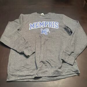 University of memphis grey crewneck